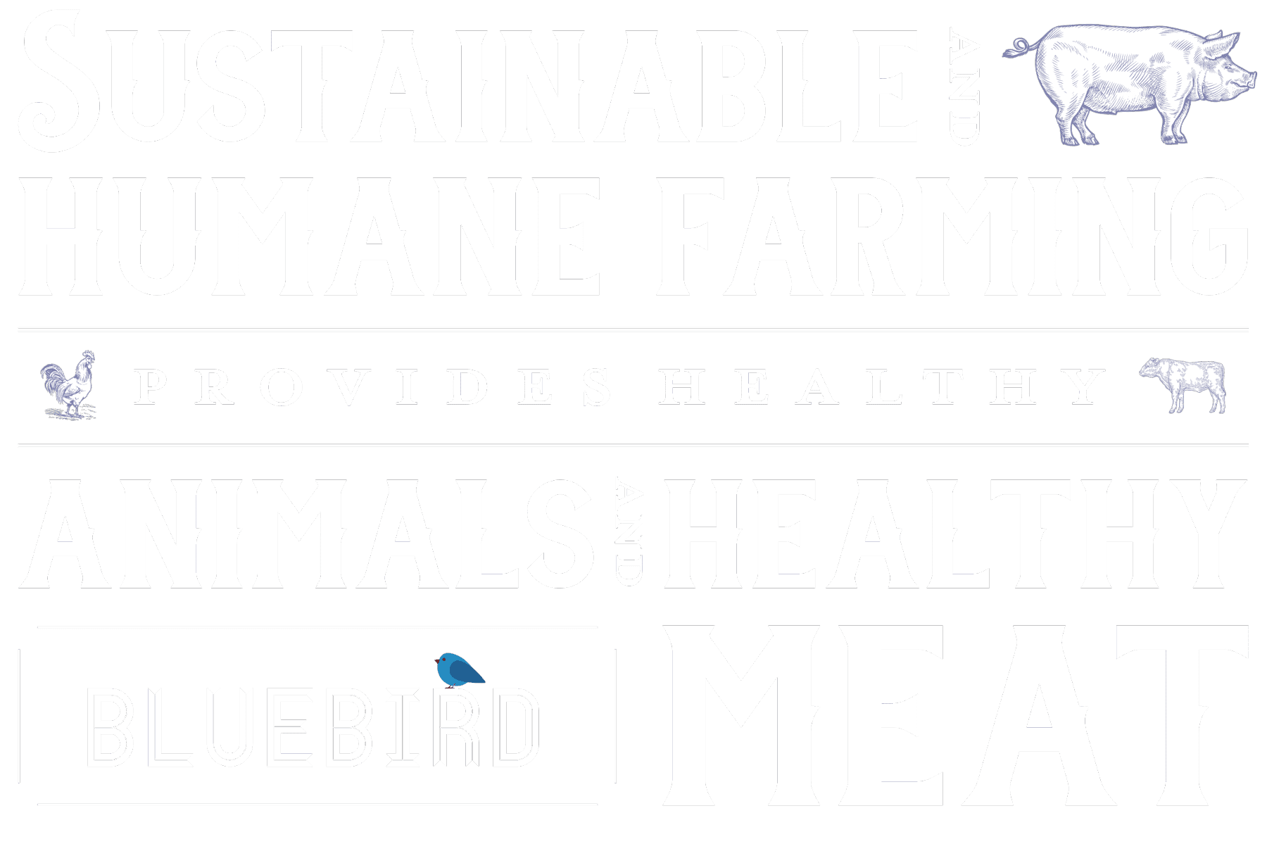 meat-poster Sustainable and humane farming provides healthy animals and healthy meat